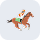 Horse racing icon